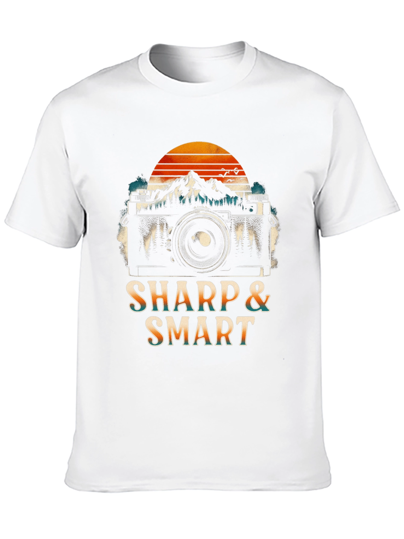 Sharp & Smart Camera Graphic Tee