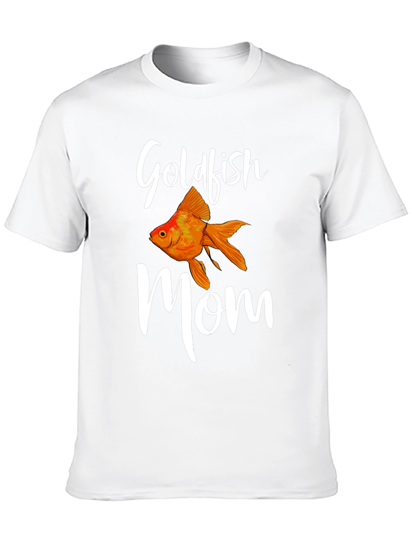 Goldfish Mom Black T-Shirt