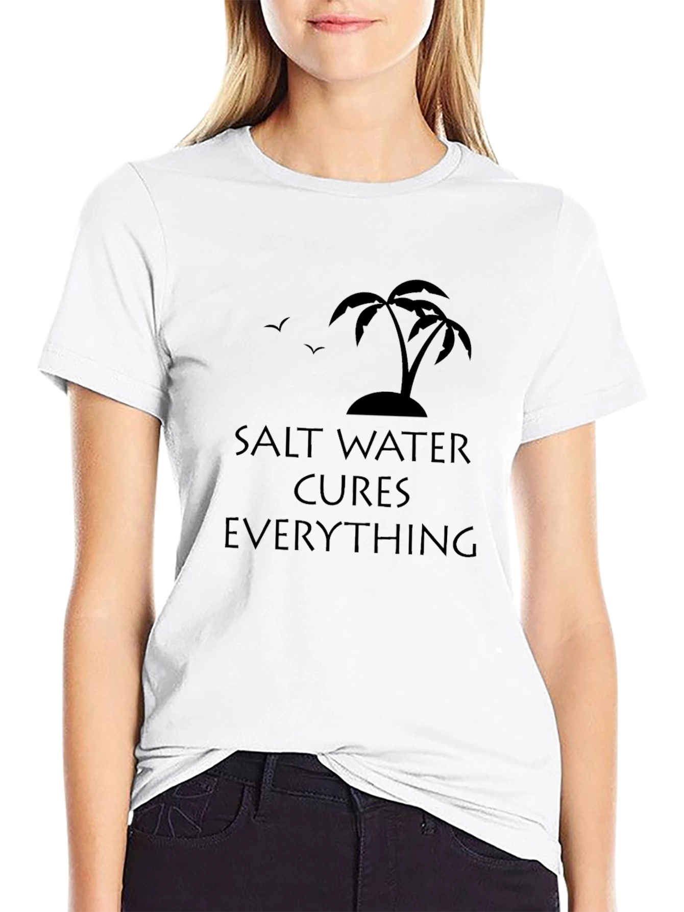 Salt Water Cures Everything Graphic Tee