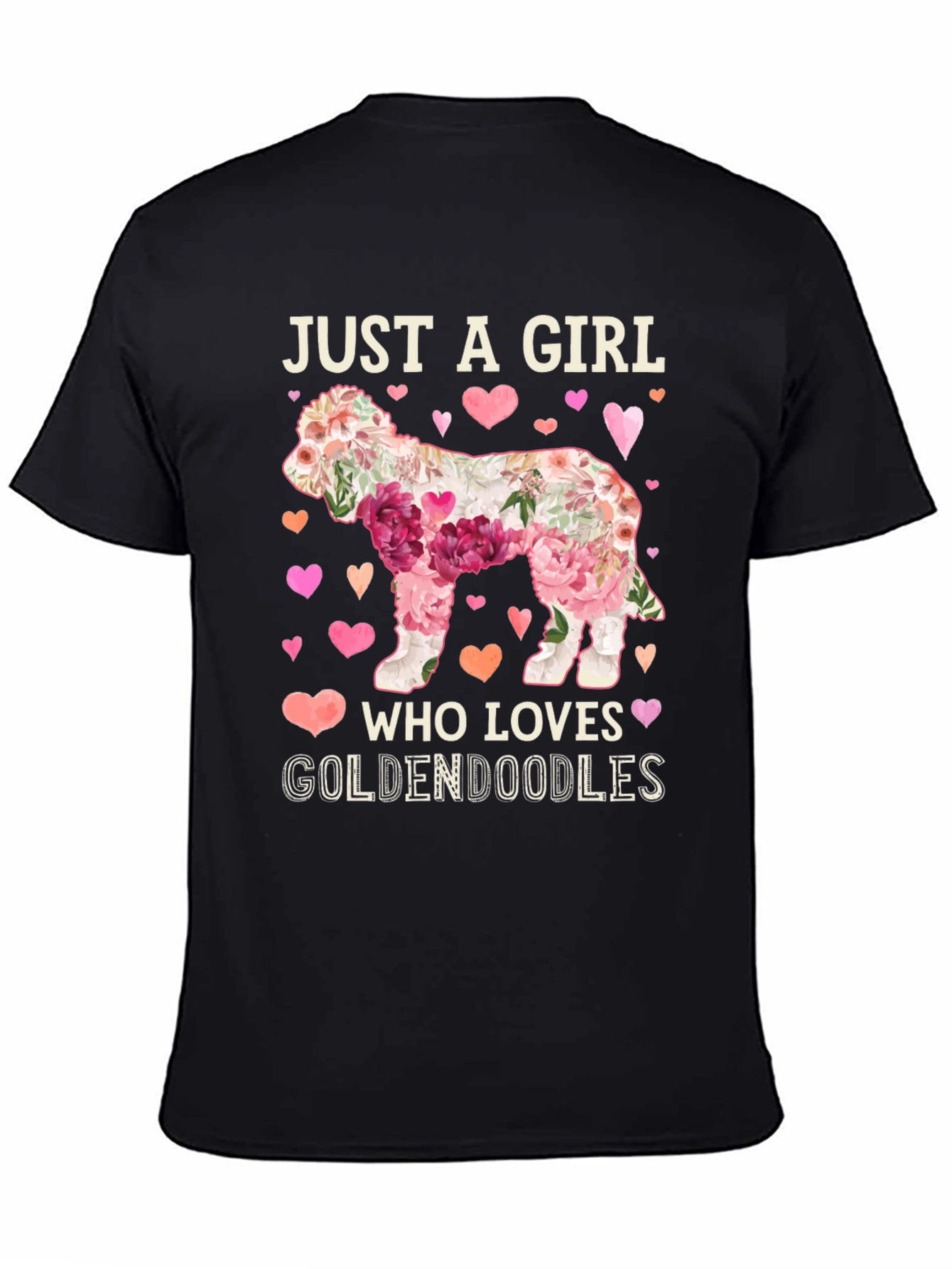 Just A Girl Who Loves Goldendoodles T-Shirt