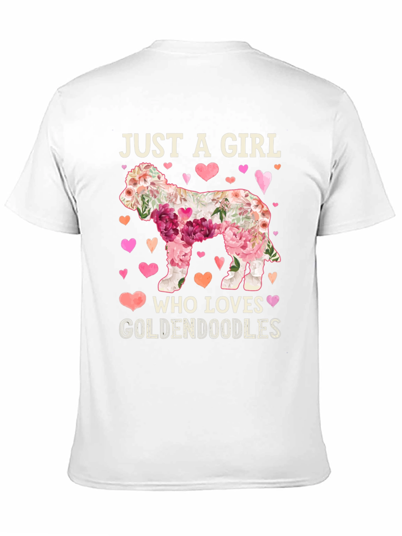 Just A Girl Who Loves Goldendoodles T-Shirt
