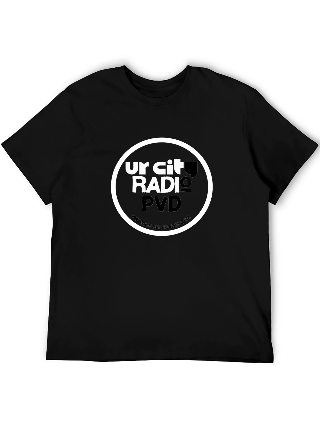 Ur City Radio PVD Black Graphic Tee