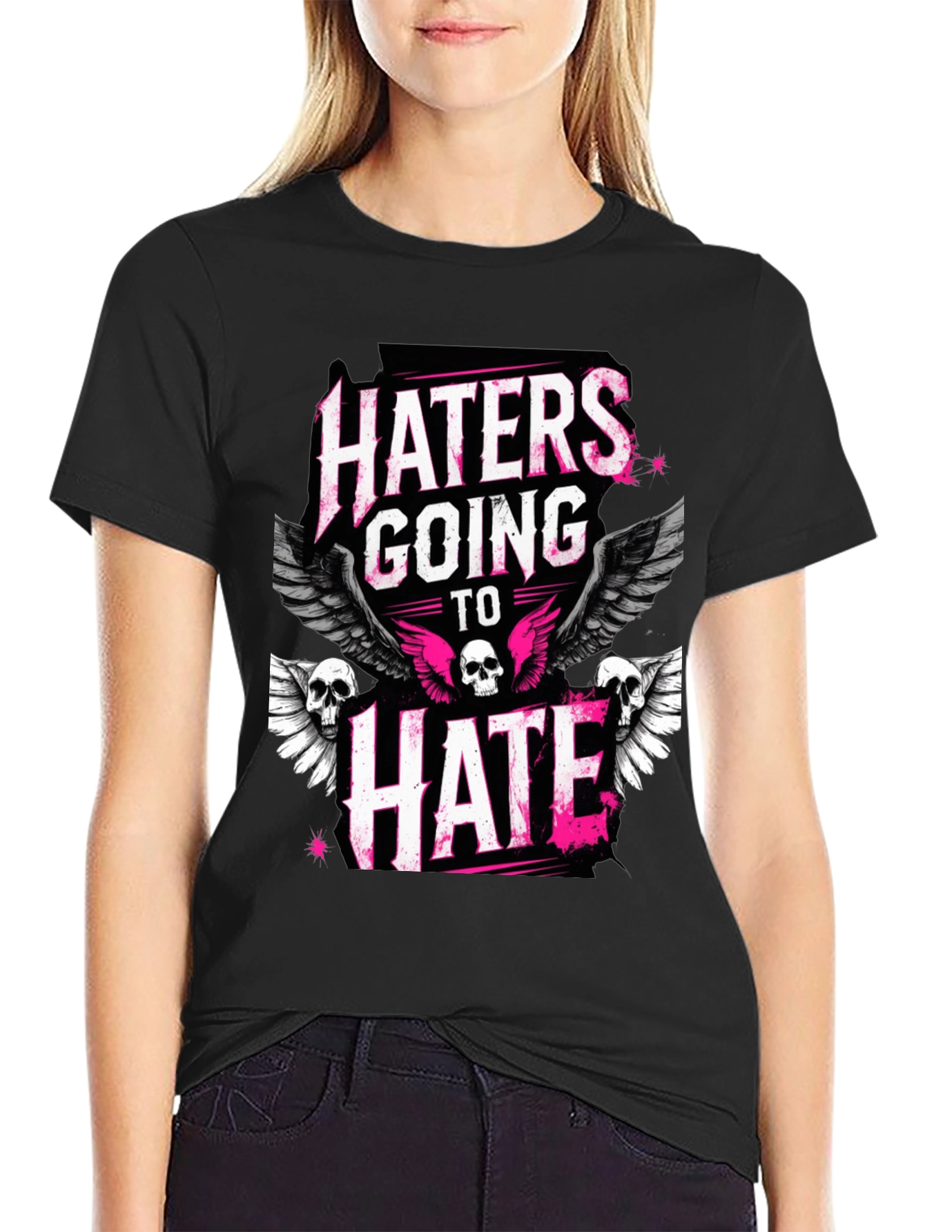 Haters Going to Hate Graphic T-Shirt