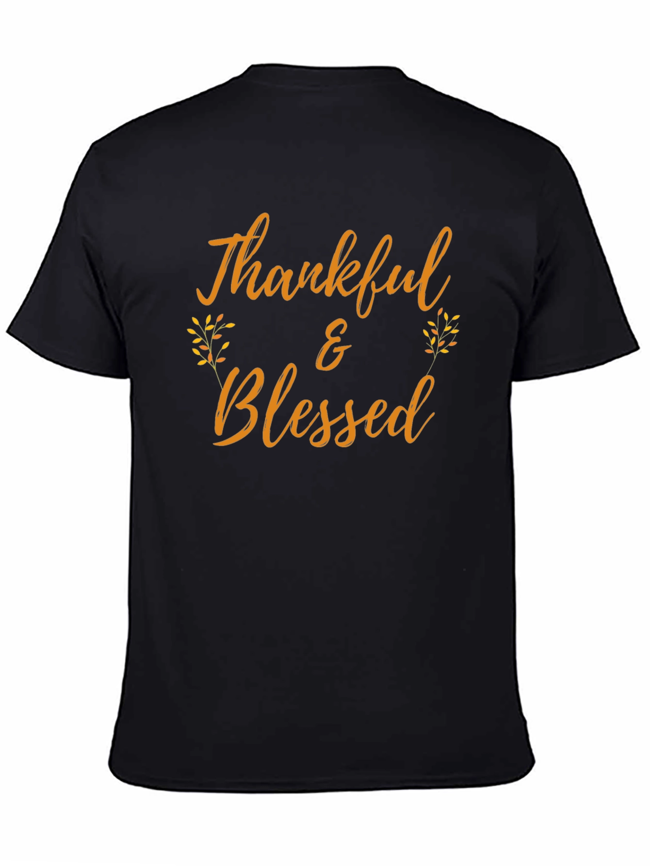 Thankful & Blessed Graphic T-Shirt