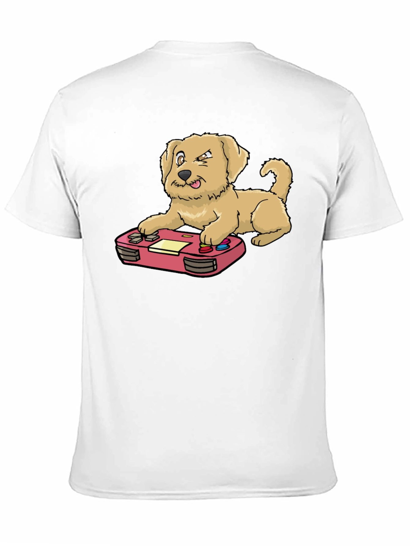 Dog Gamer Graphic Tee - Black