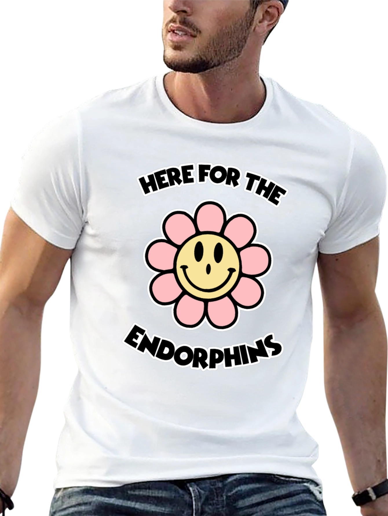 Here For The Endorphins Graphic Tee