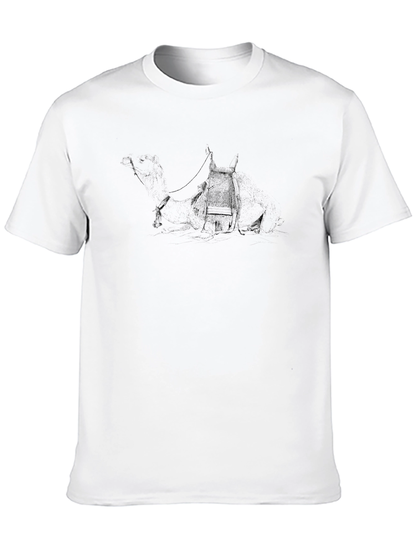 Mens Black Graphic T-Shirt