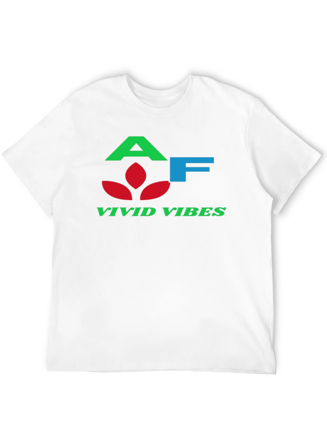 Vivid Vibes Black T-Shirt
