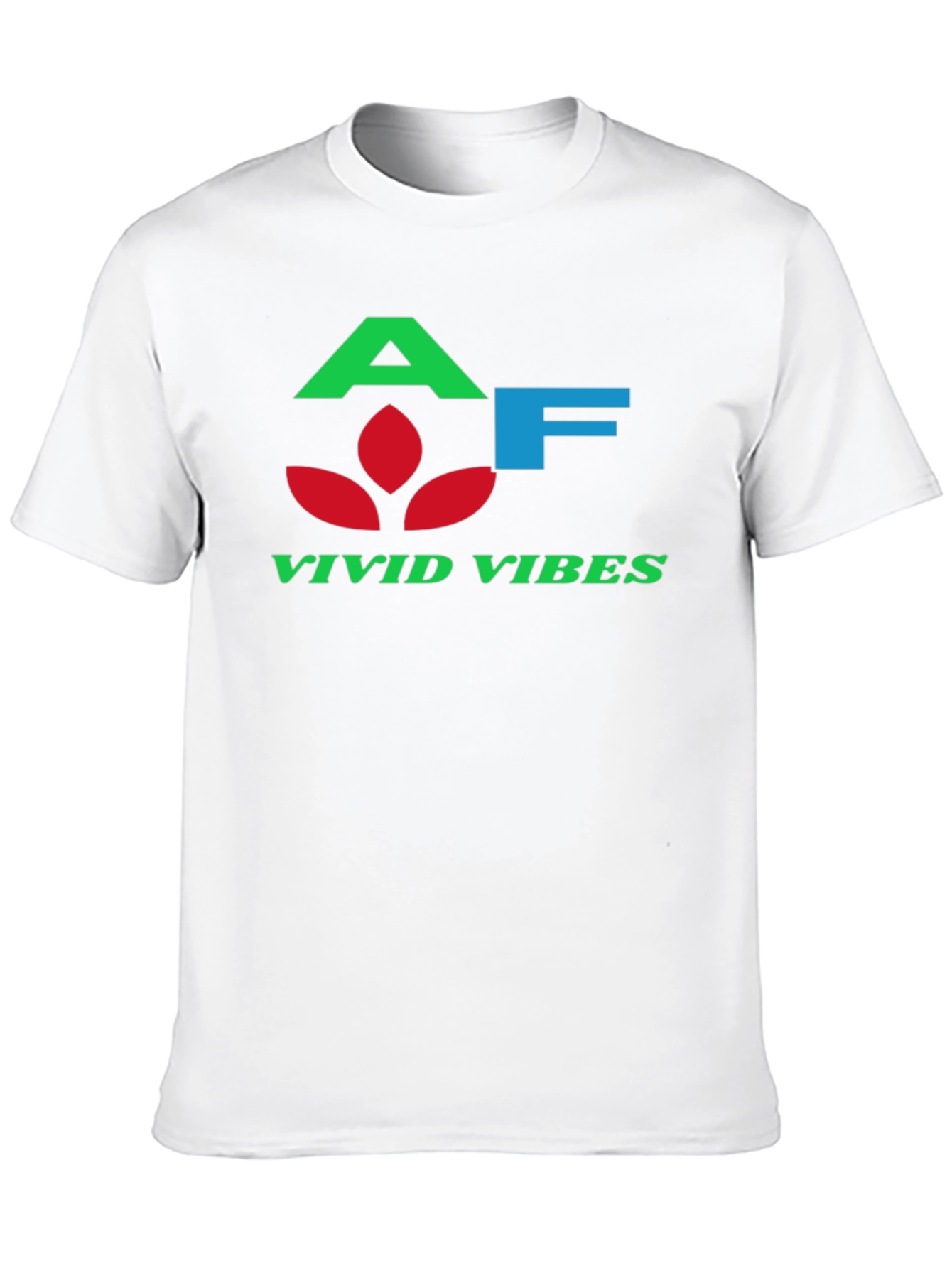 Vivid Vibes Black T-Shirt