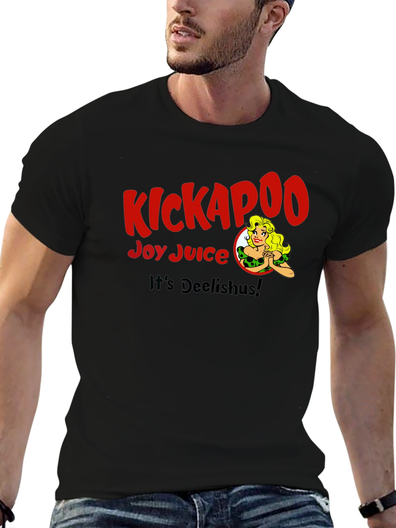 Kickapoo Joy Juice T-Shirt Retro Cartoon Tee