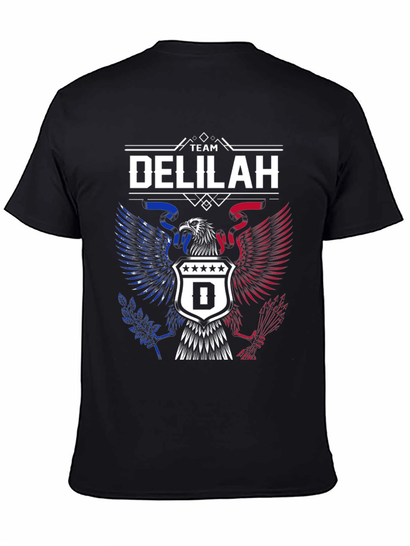 Team Delilah Eagle Patriotic T-Shirt