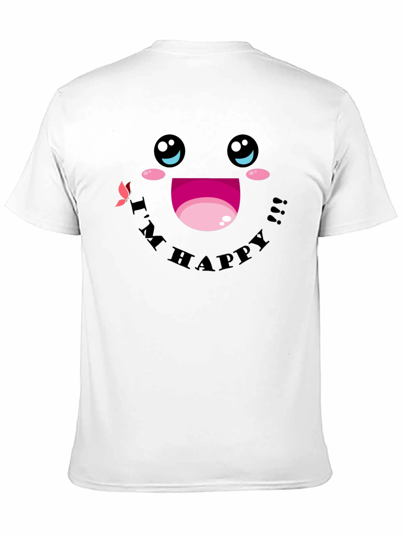 Im Happy Graphic T-Shirt - Cute Kawaii Style