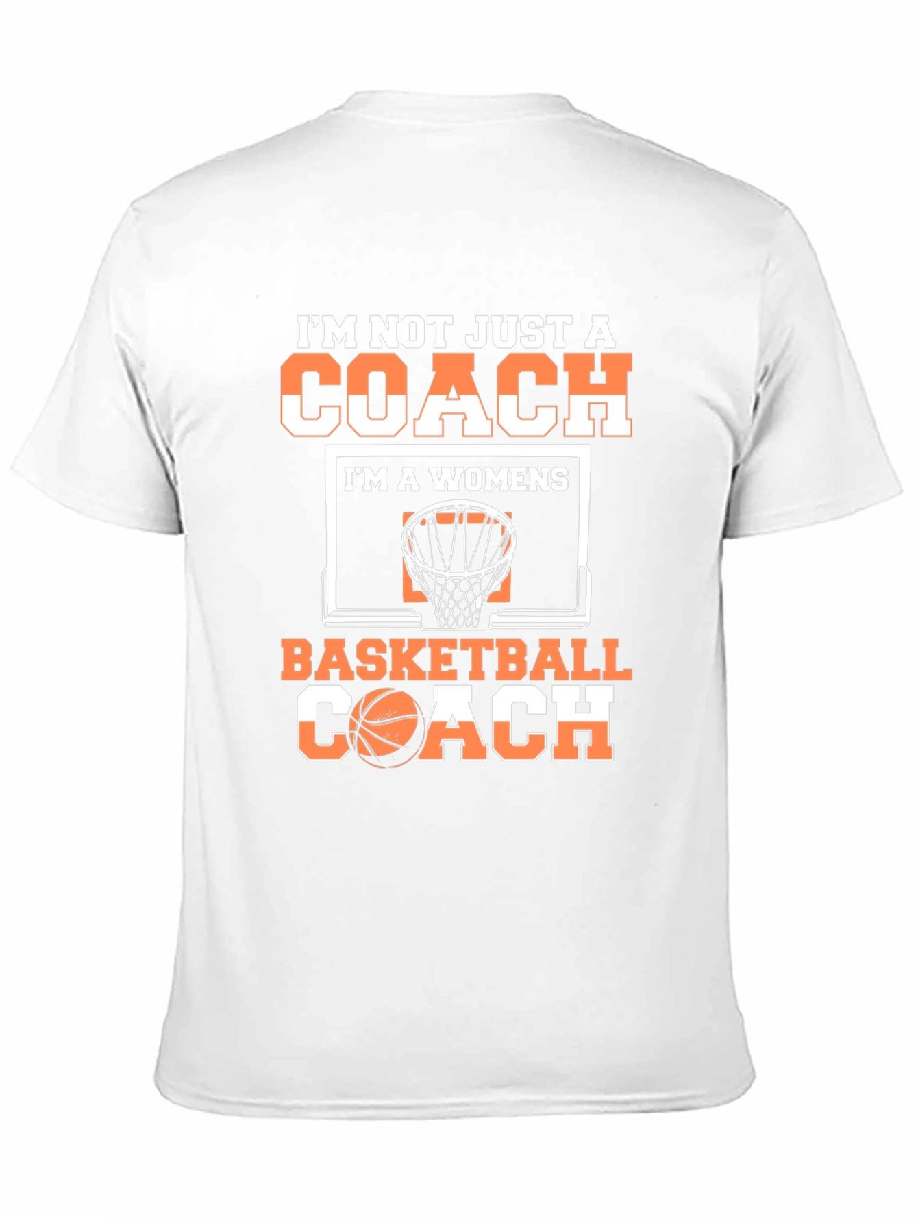 Womens Basketball Coach Graphic T-Shirt