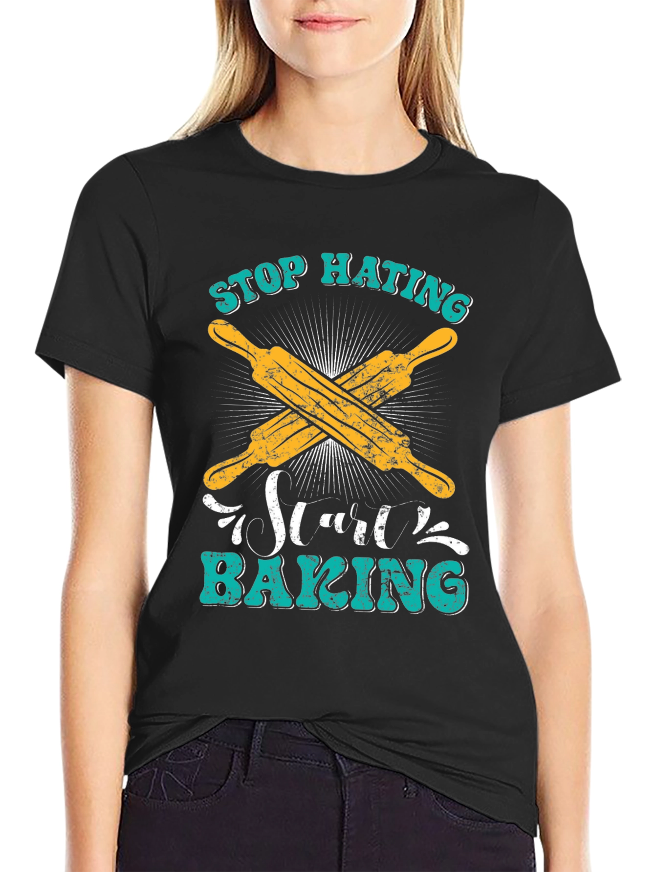 Stop Hating Start Baking T-Shirt