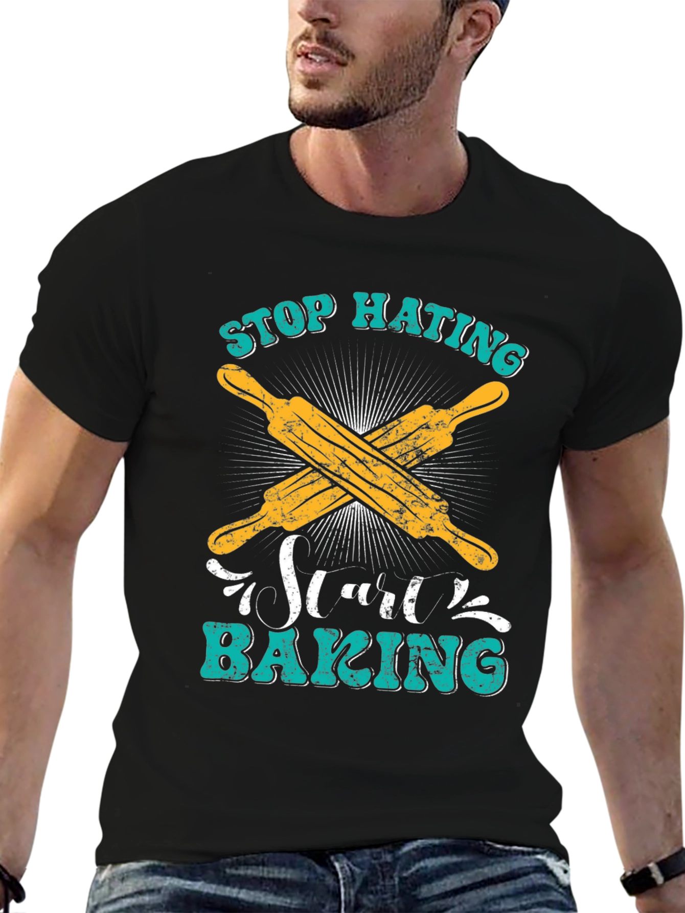 Stop Hating Start Baking T-Shirt