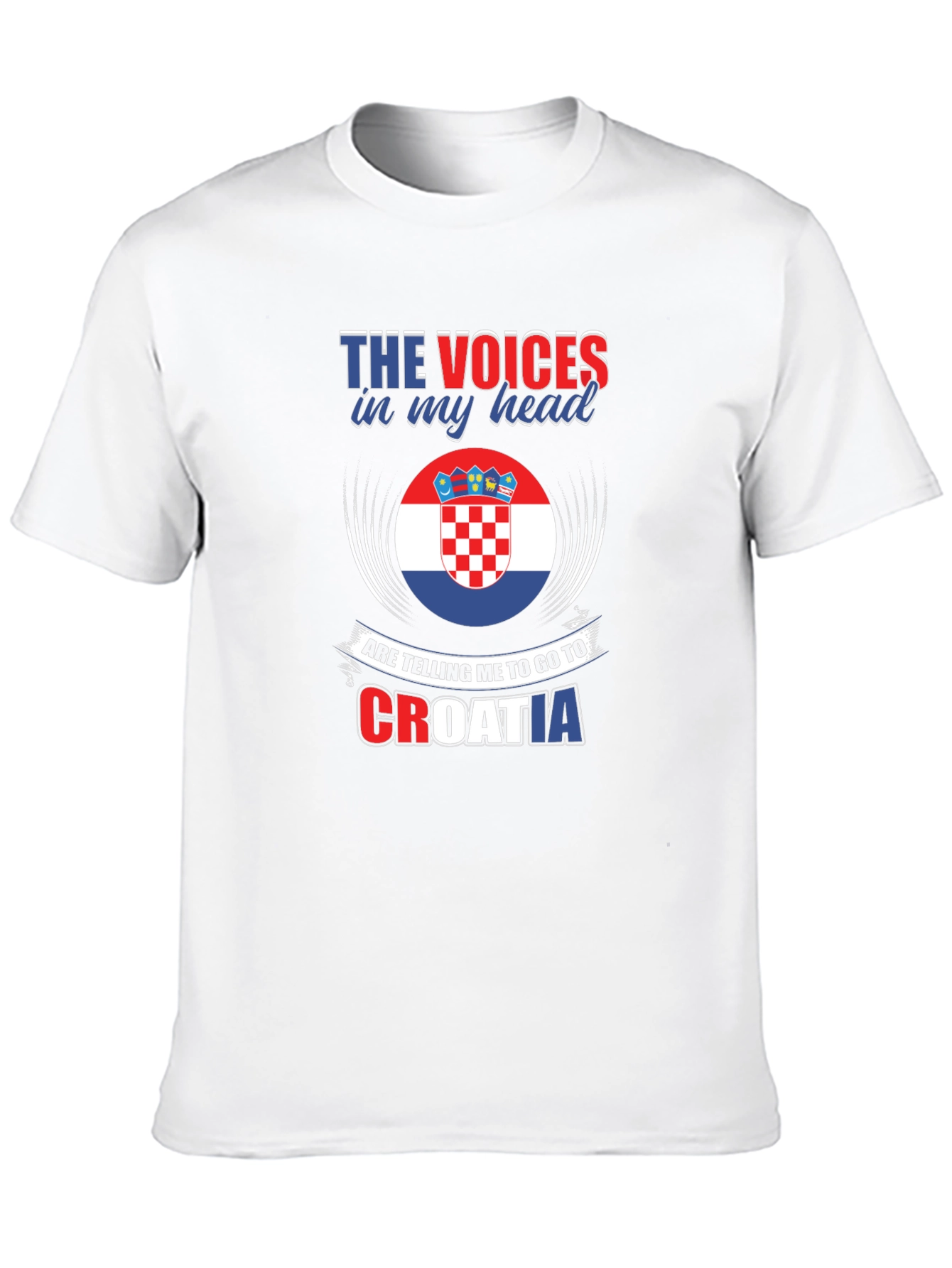 Voices in My Head Croatia T-Shirt