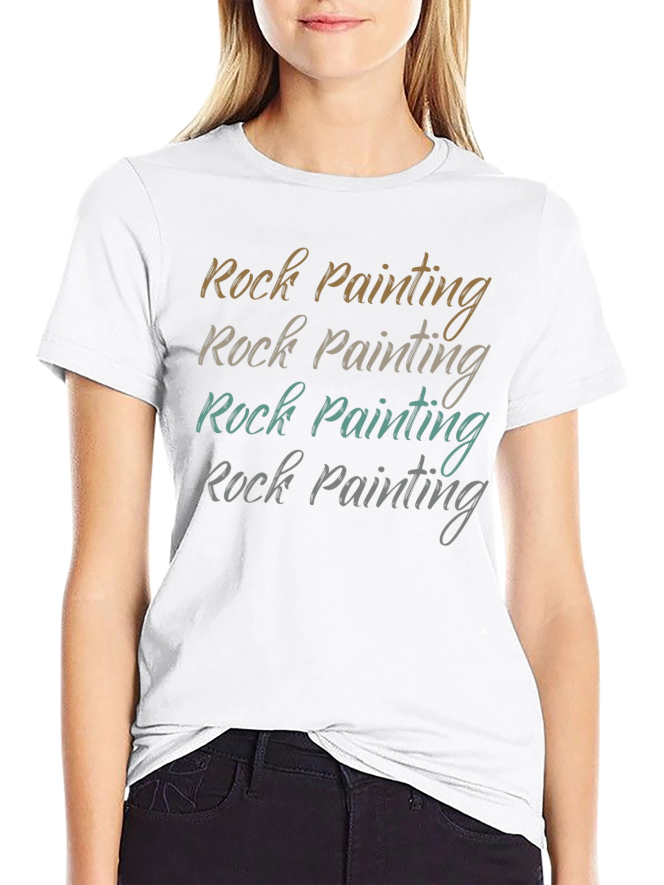Rock Painting Graphic Tee