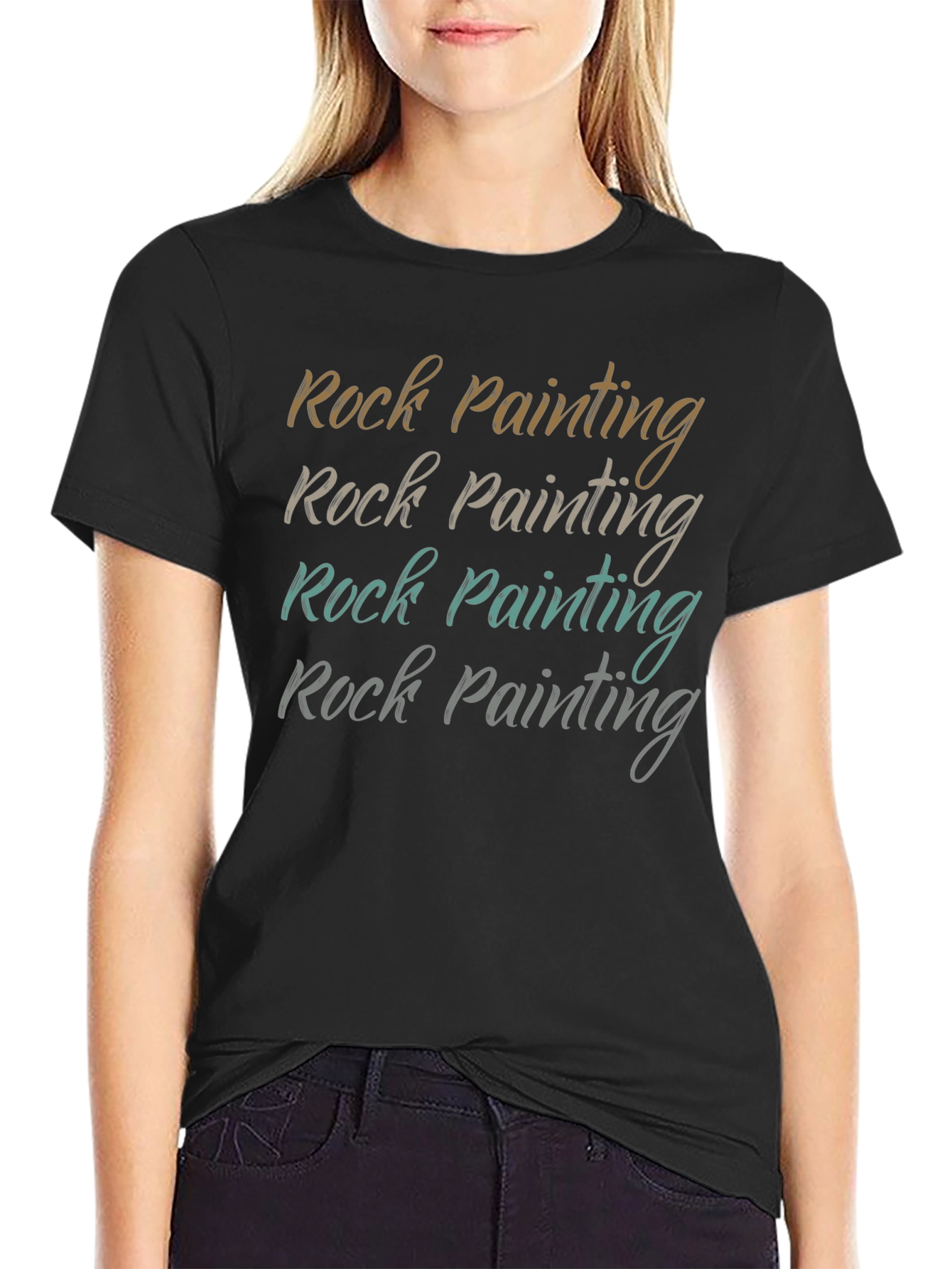 Rock Painting Graphic Tee