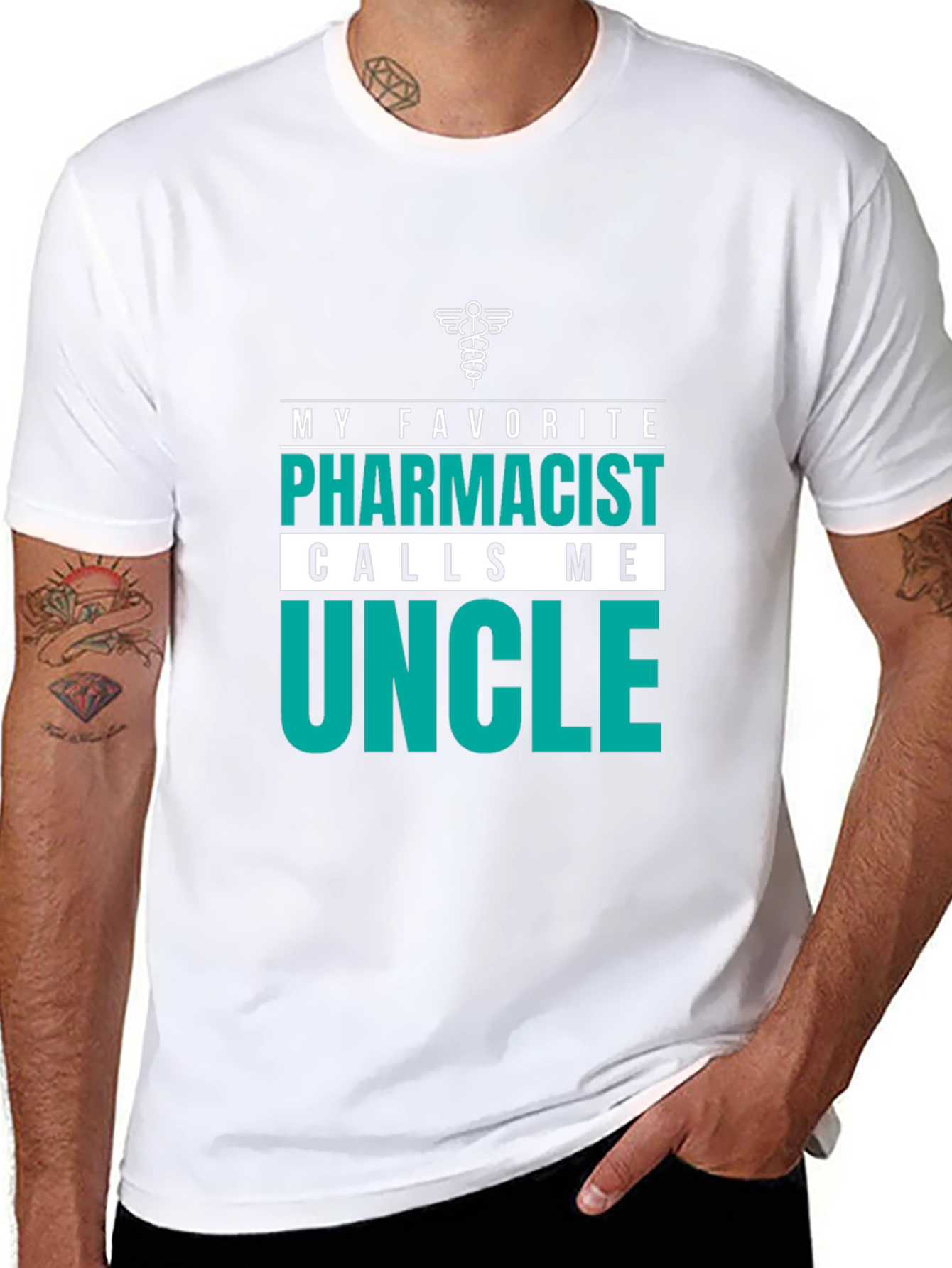 Pharmacist Uncle T-Shirt - Gift for Him