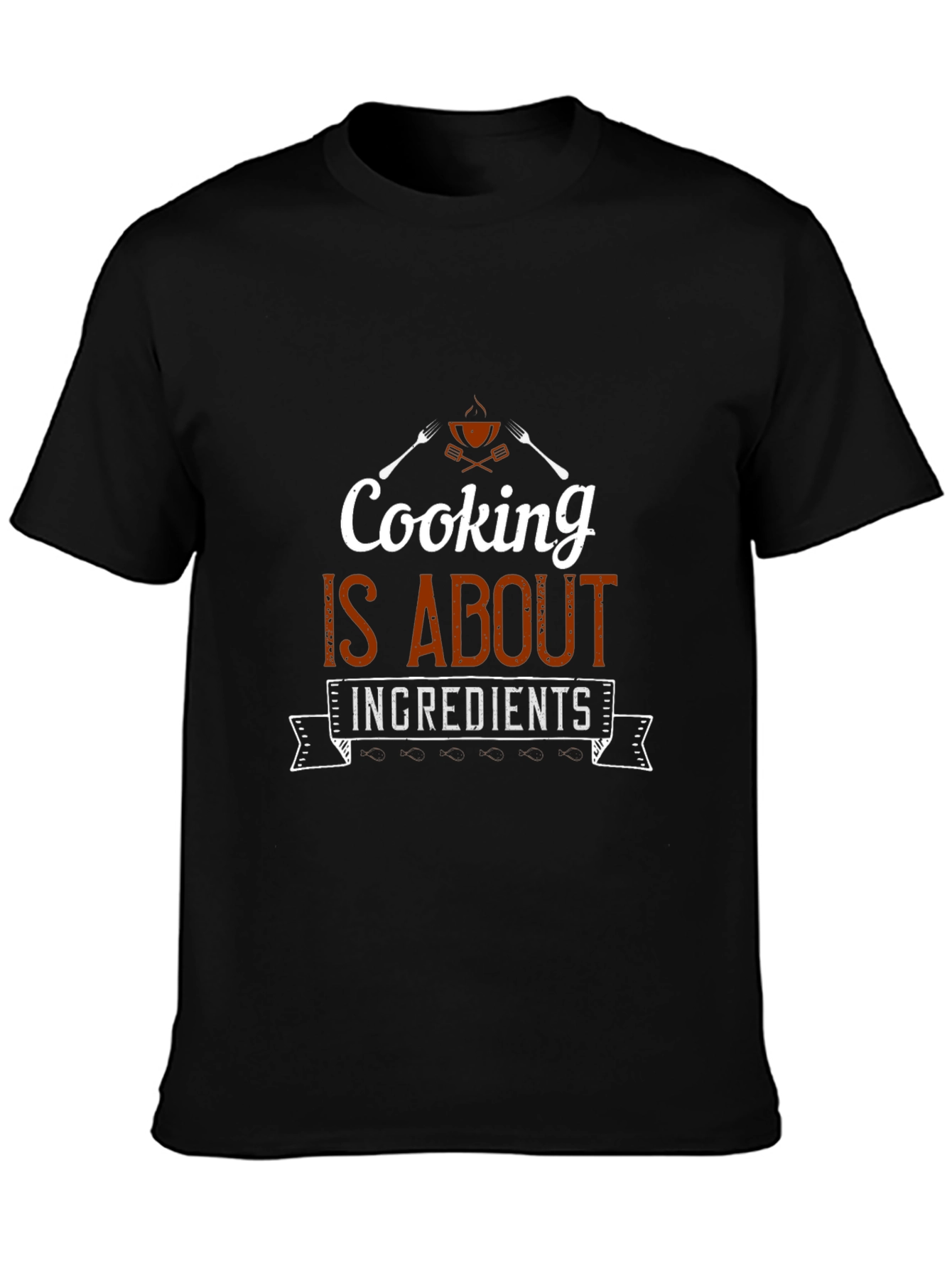 Cooking is About Ingredients Graphic T-Shirt