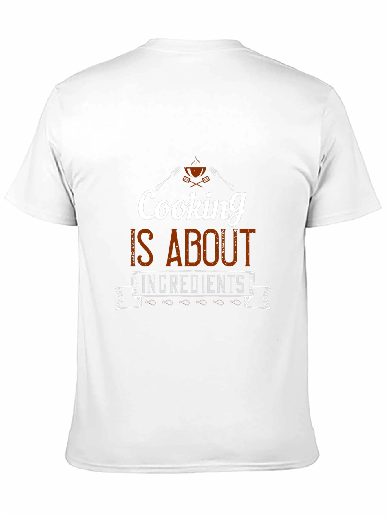 Cooking is About Ingredients Graphic T-Shirt