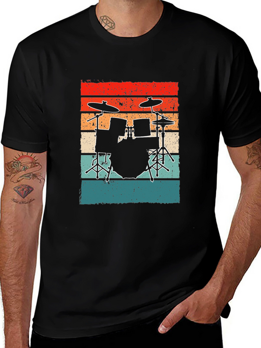 Vintage Drum Set T-Shirt