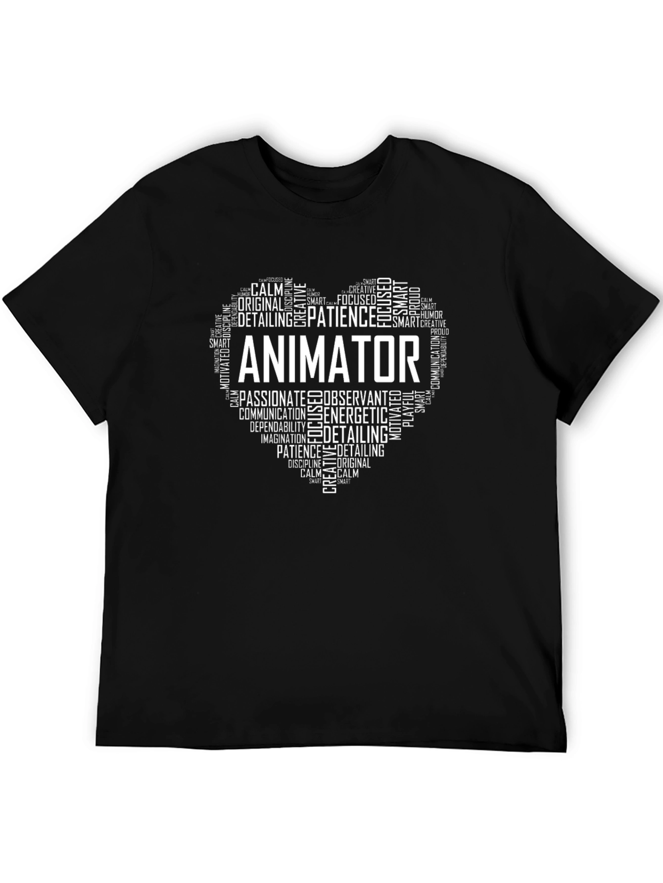 Animator Heart Graphic Tee - Black