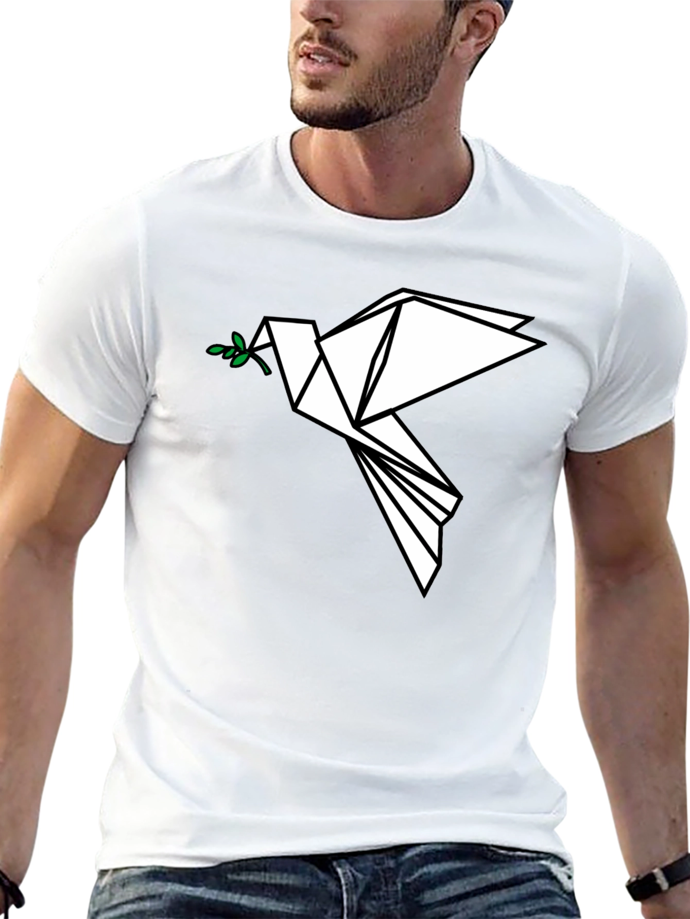 Origami Dove Peace T-Shirt