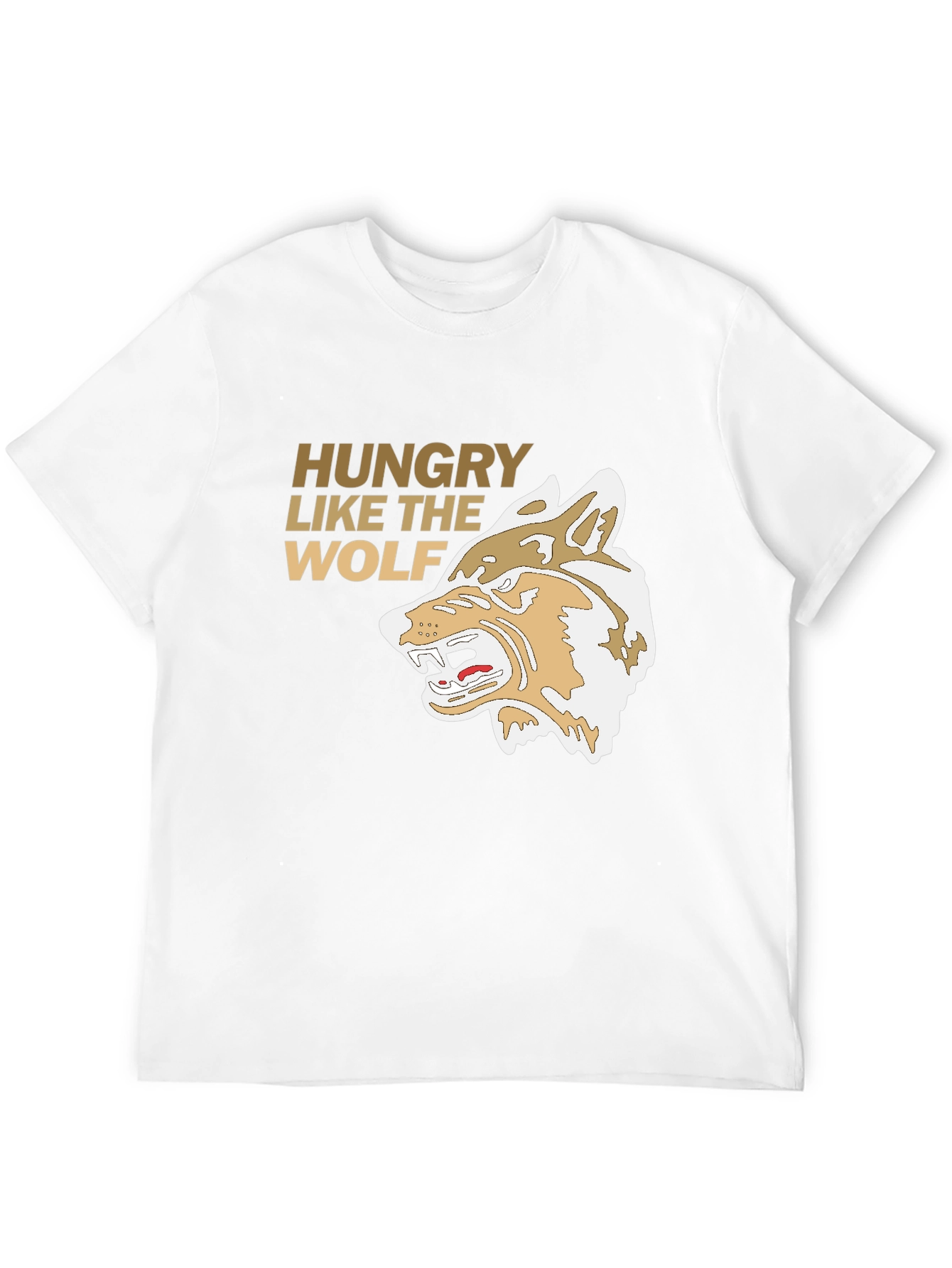 Hungry Like the Wolf Graphic Tee - Black