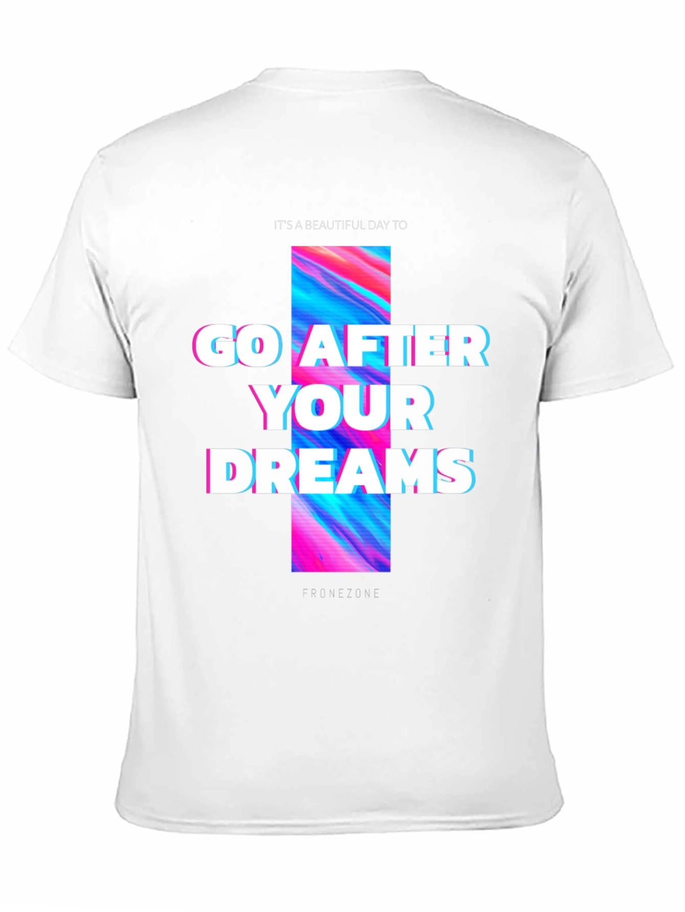 Go After Your Dreams Black Graphic Tee