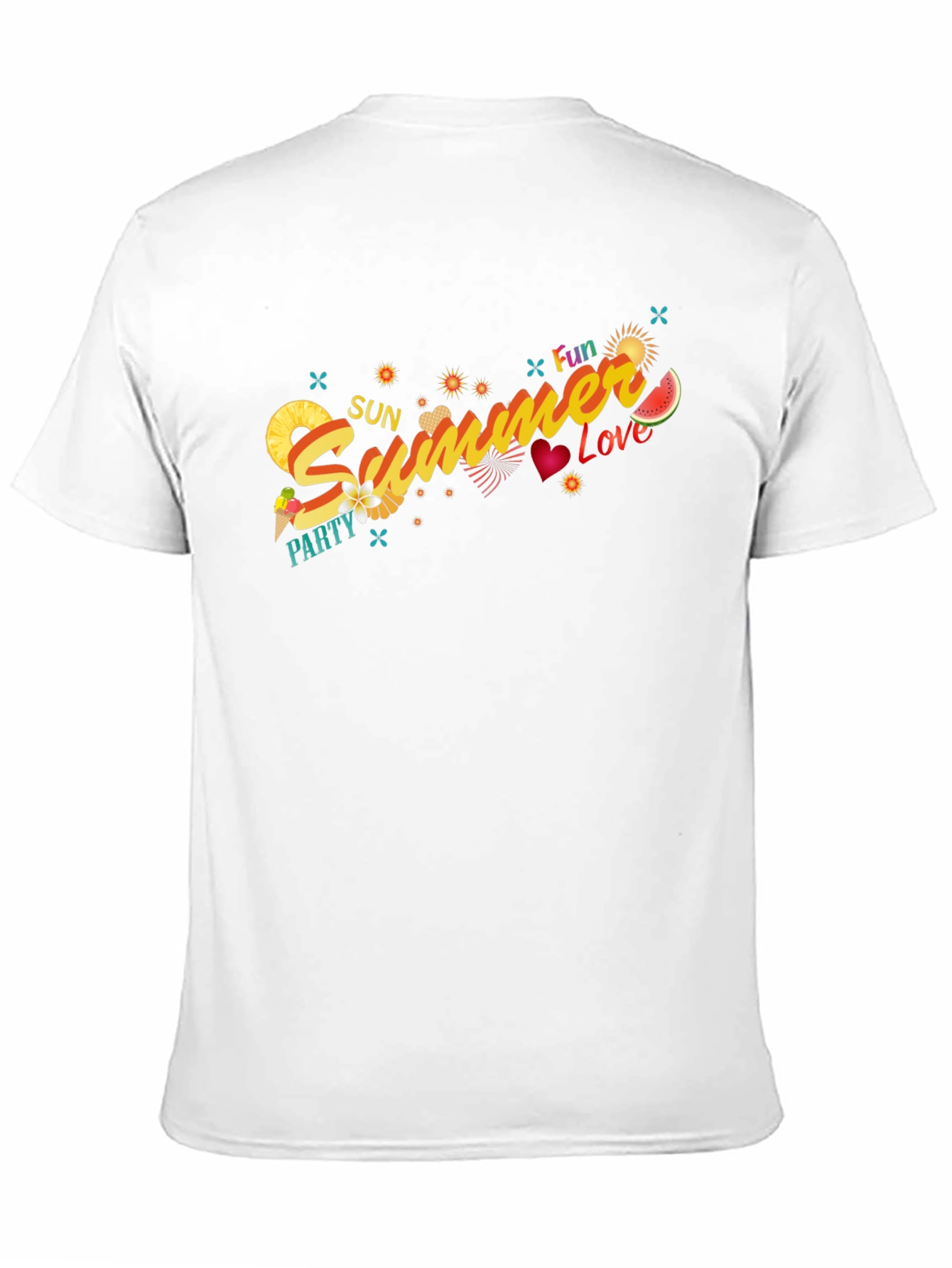 Summer Sun Party T-Shirt Fun Love Graphic Tee