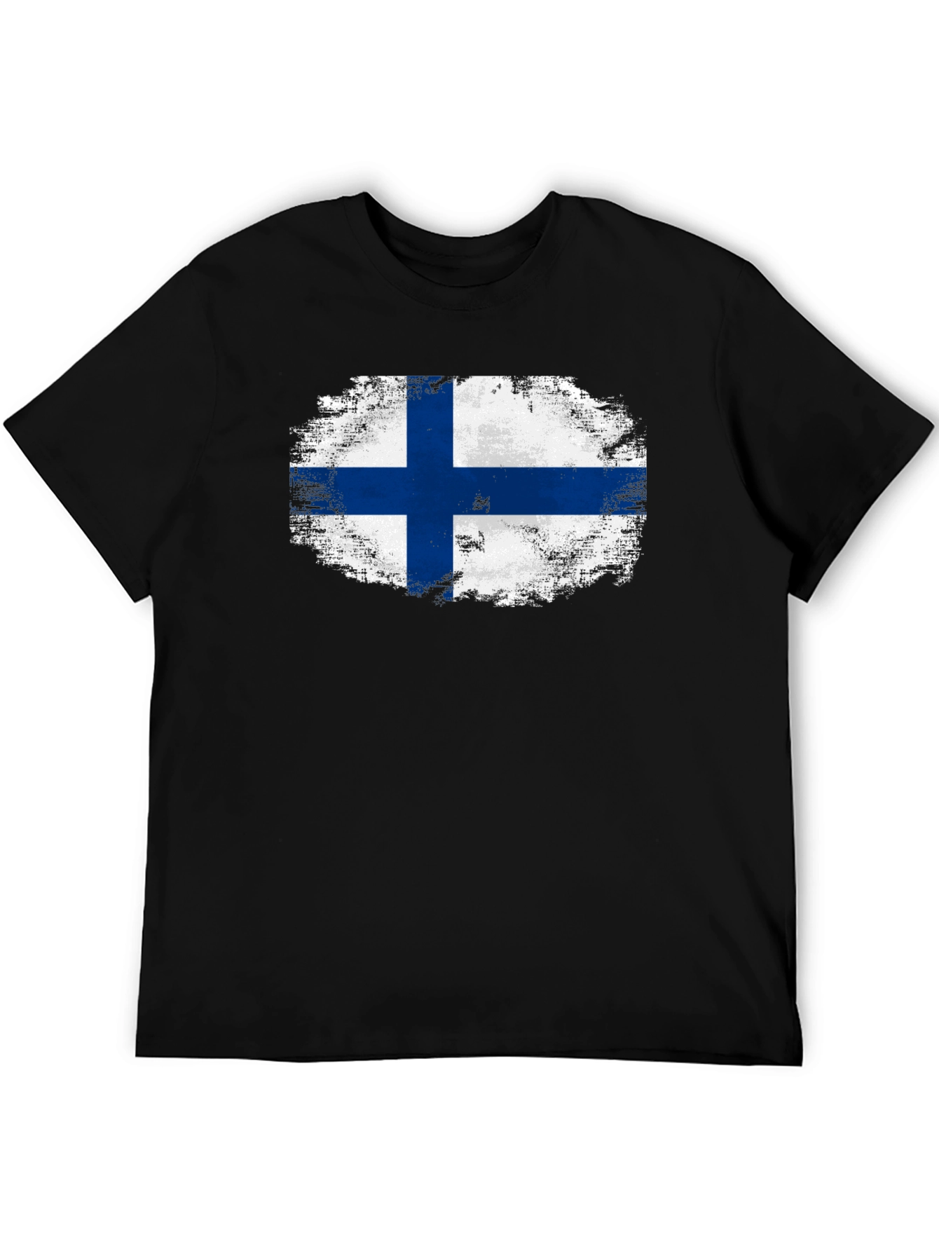 Finland Flag Grunge T-Shirt