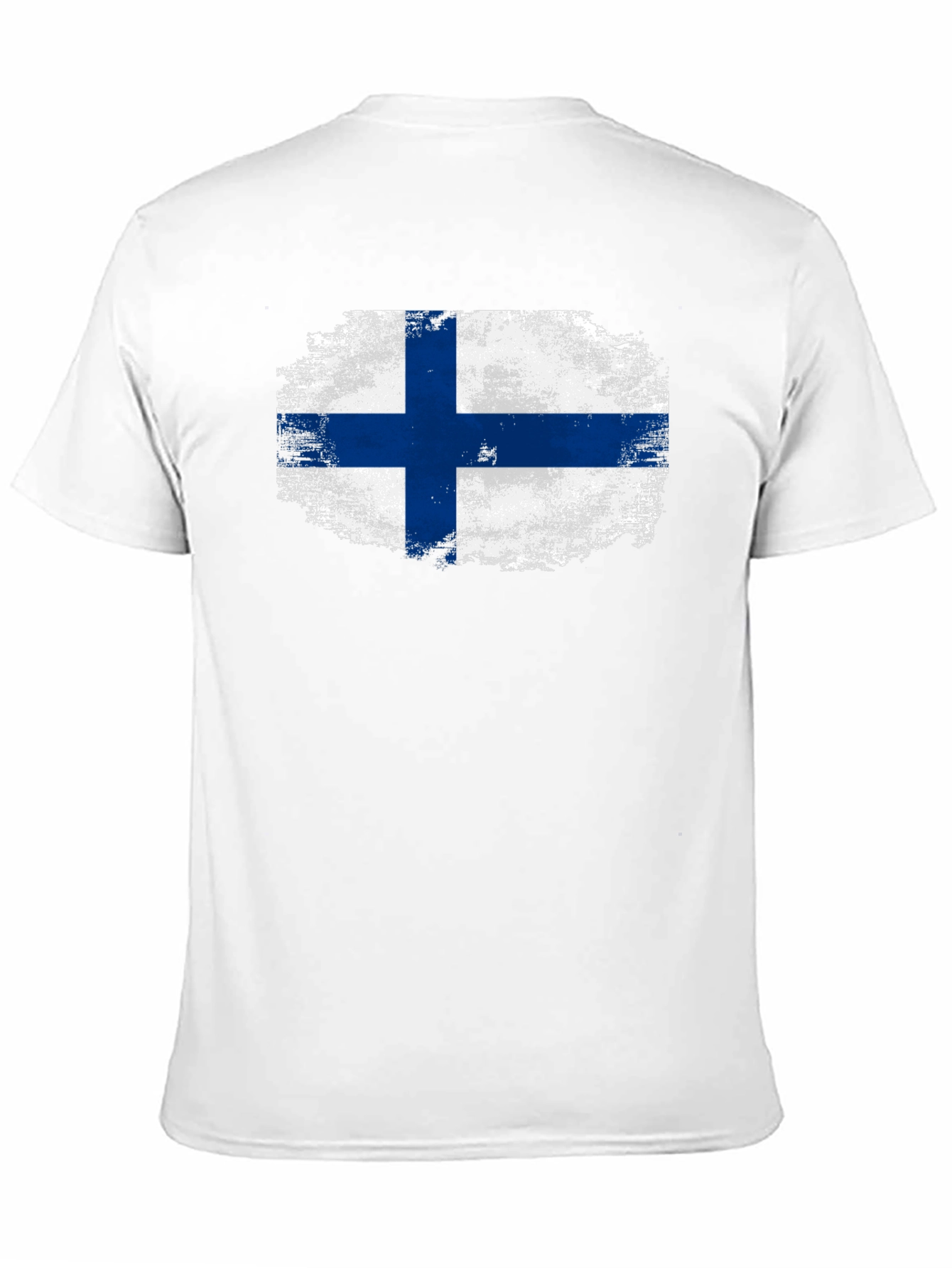 Finland Flag Grunge T-Shirt