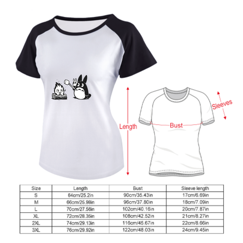 Cute Campfire Friends Graphic Tee, Cozy Forest Spirit Shirt, Minimal Cartoon Aesthetic T-Shirt, Whimsical Anime Inspired Casual Top, Funny Marshmallow Camp Design(z751)