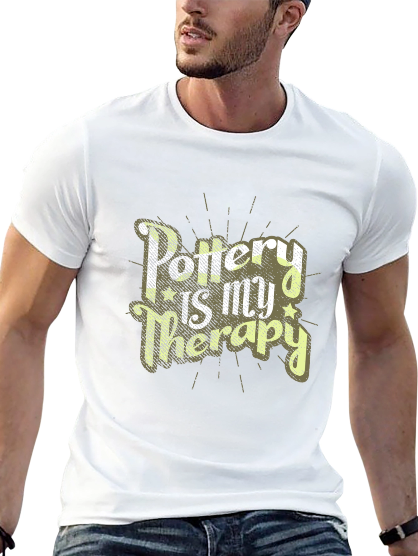 Pottery Is My Therapy Graphic T-Shirt