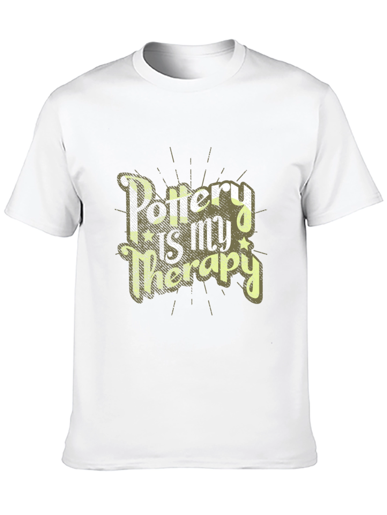 Pottery Is My Therapy Graphic T-Shirt