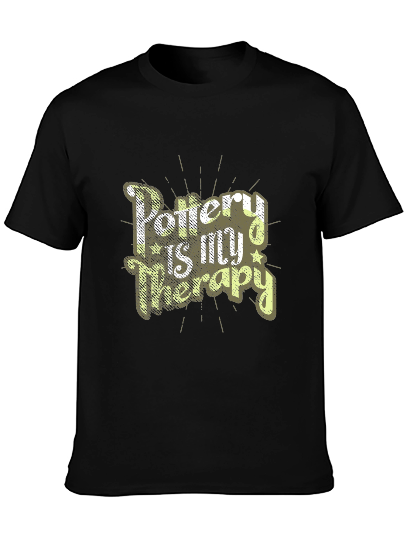 Pottery Is My Therapy Graphic T-Shirt