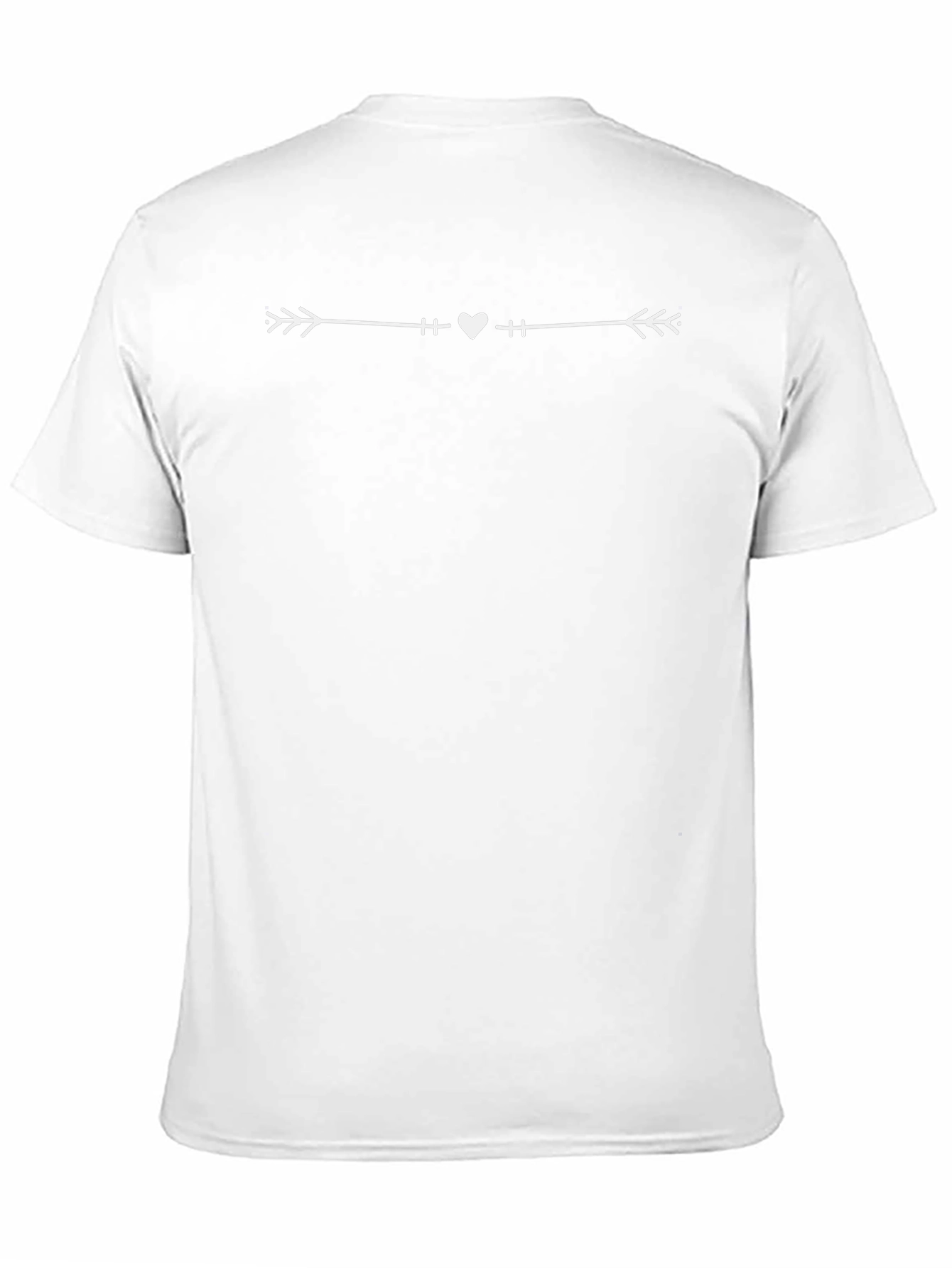 Arrow Heart Graphic Tee - Stylish Casual Comfort