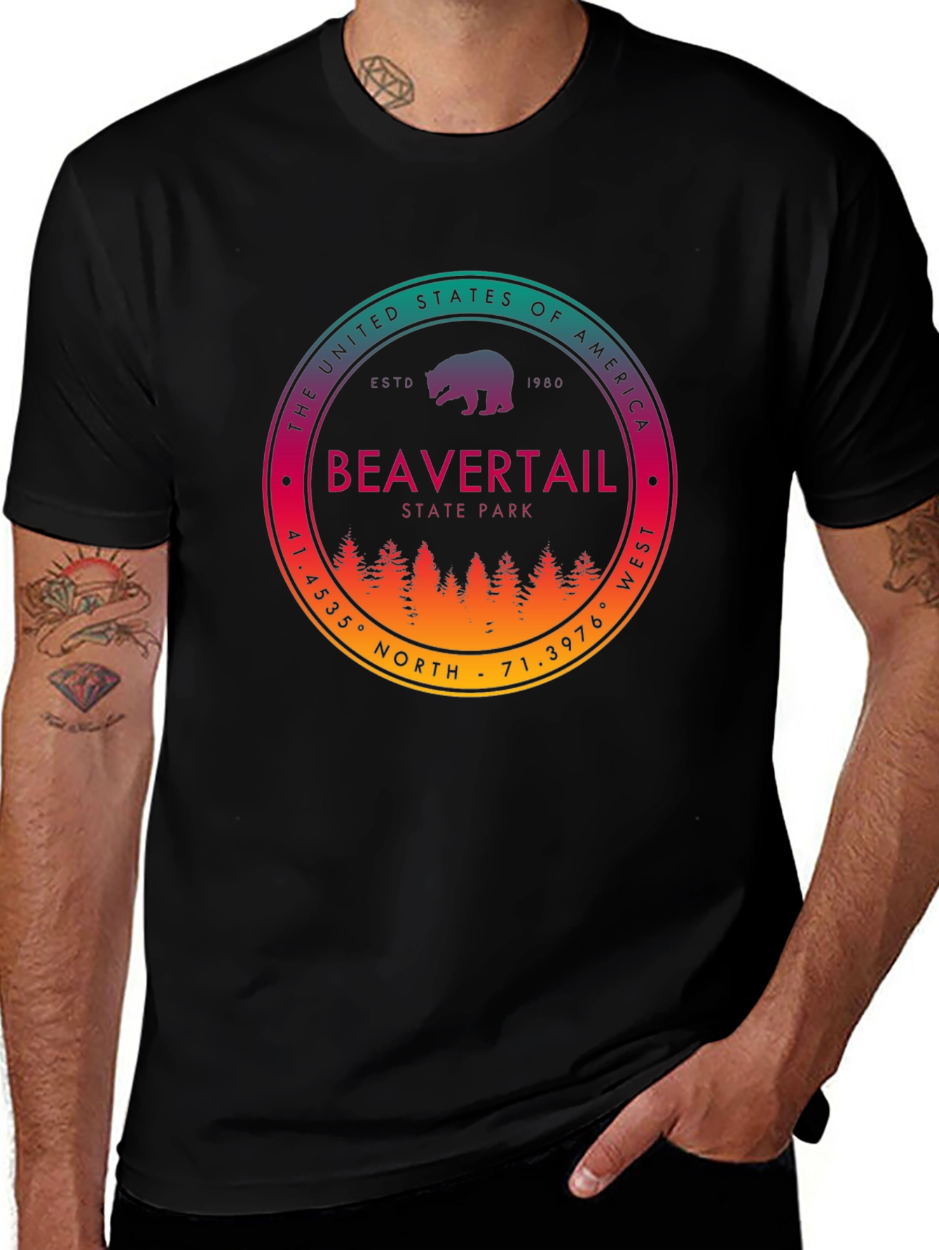 Beavertail State Park T-Shirt