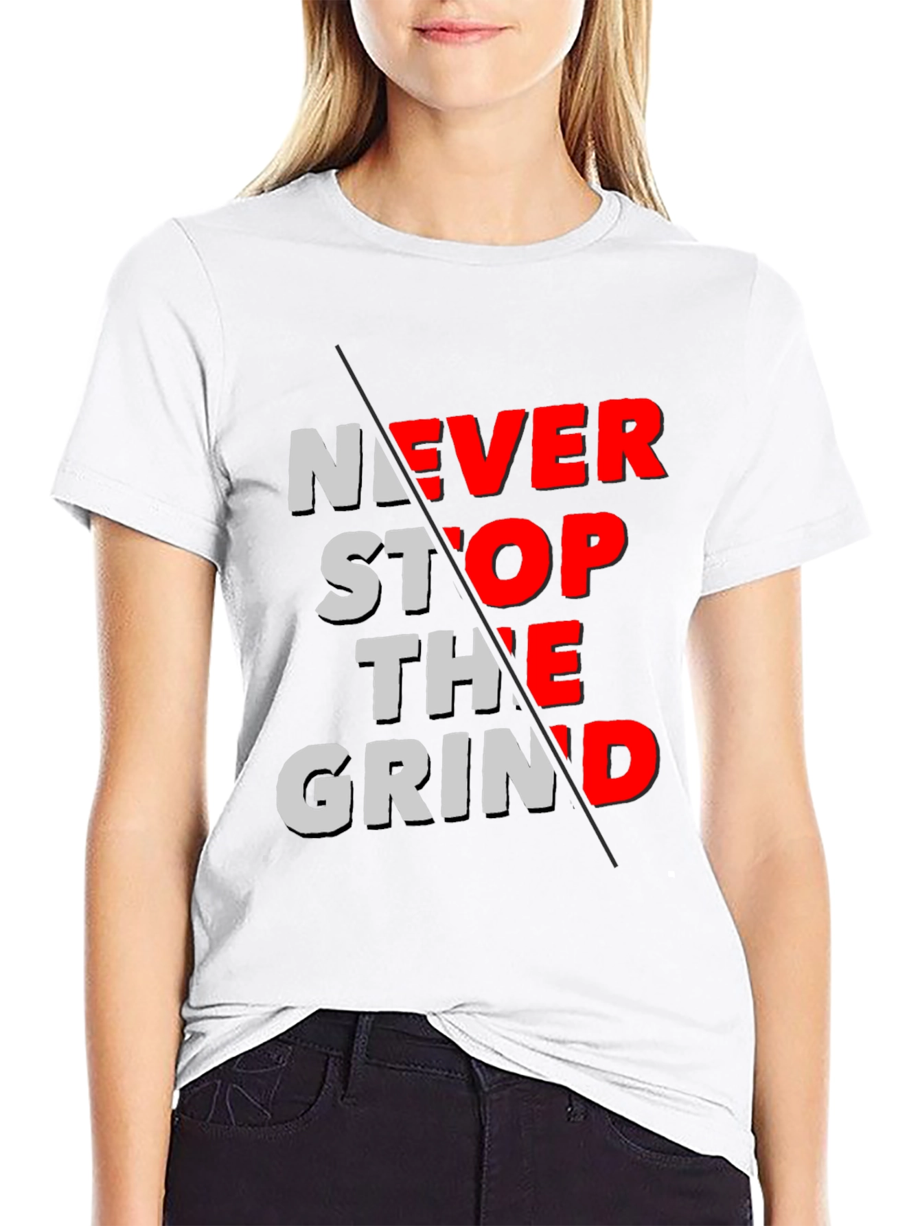 Never Stop The Grind Graphic Tee