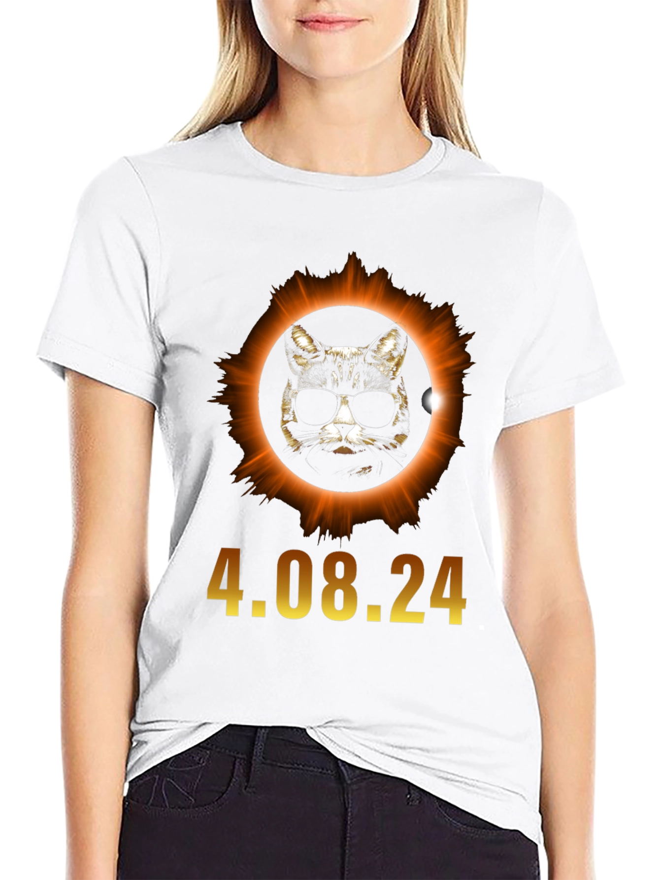 Eclipse Cat 4.08.24 T-Shirt