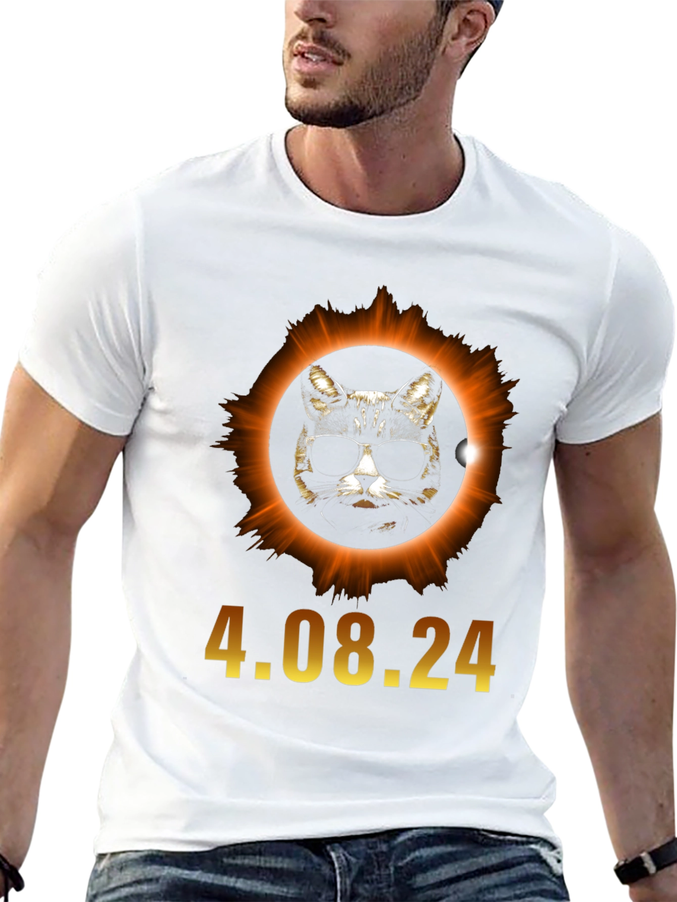 Eclipse Cat 4.08.24 T-Shirt