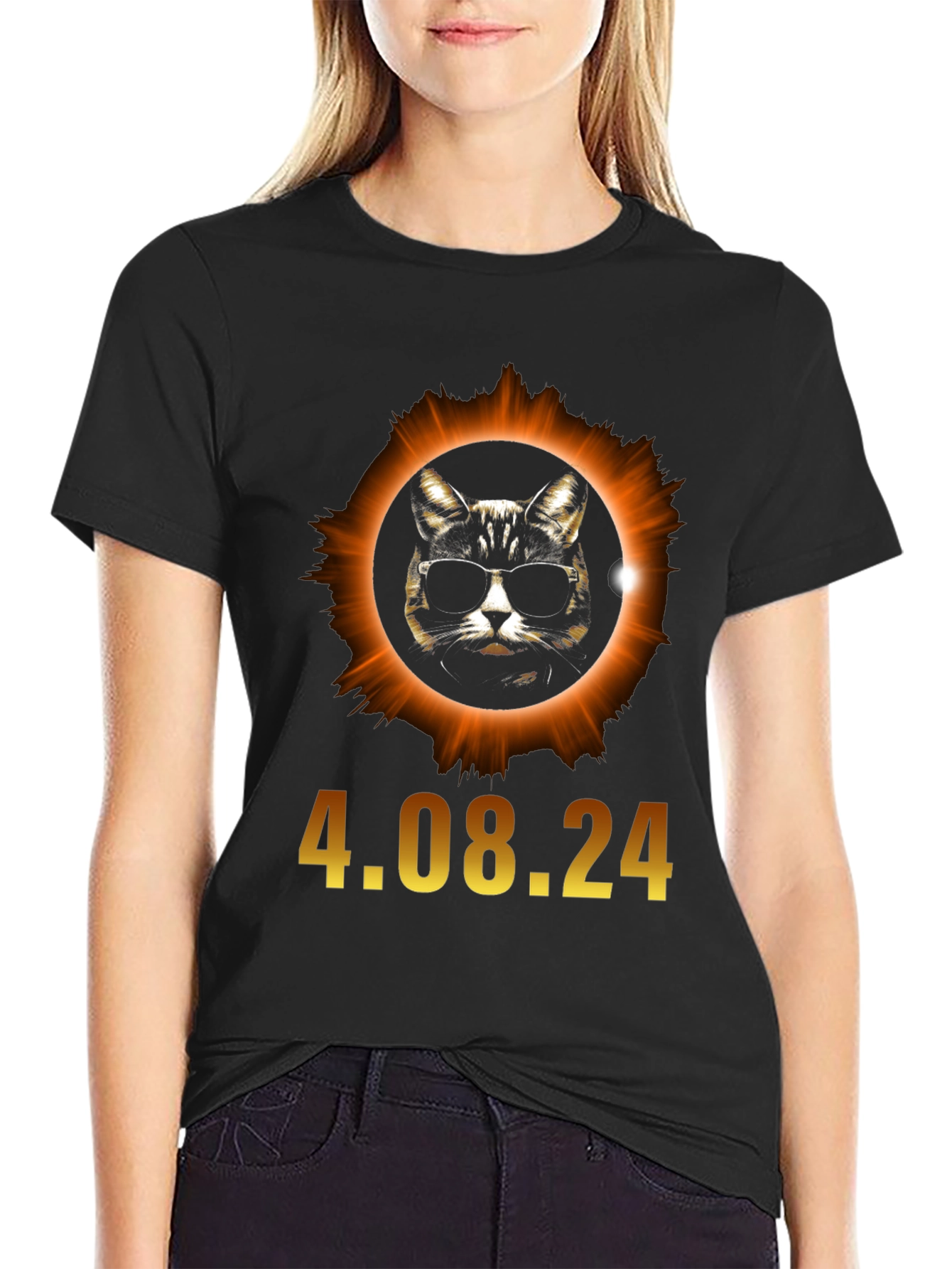 Eclipse Cat 4.08.24 T-Shirt