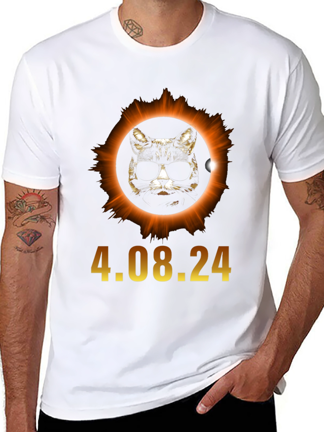 Eclipse Cat 4.08.24 T-Shirt