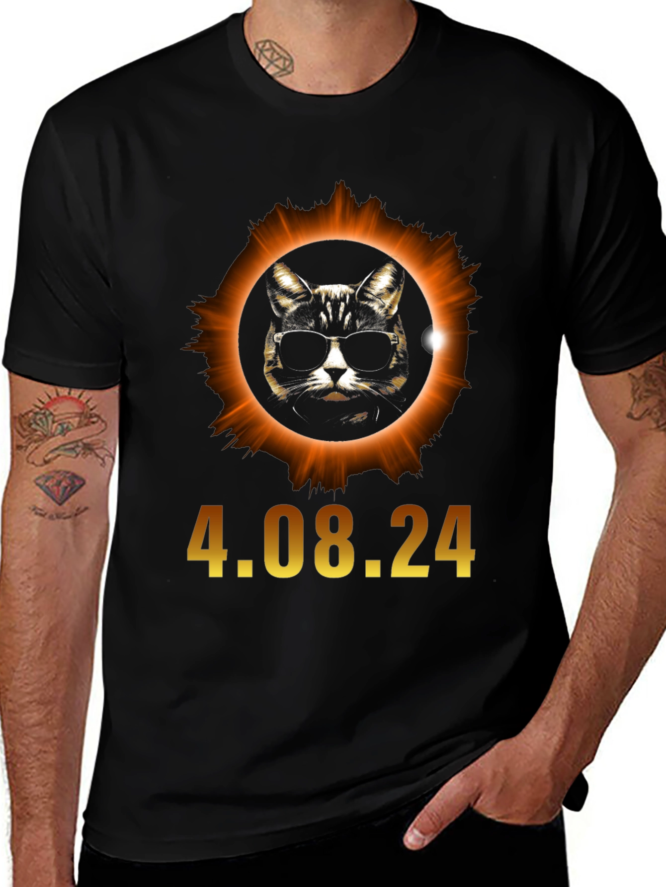 Eclipse Cat 4.08.24 T-Shirt