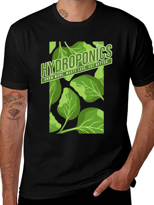 Hydroponics Graphic Tee - Grow More Eat Better