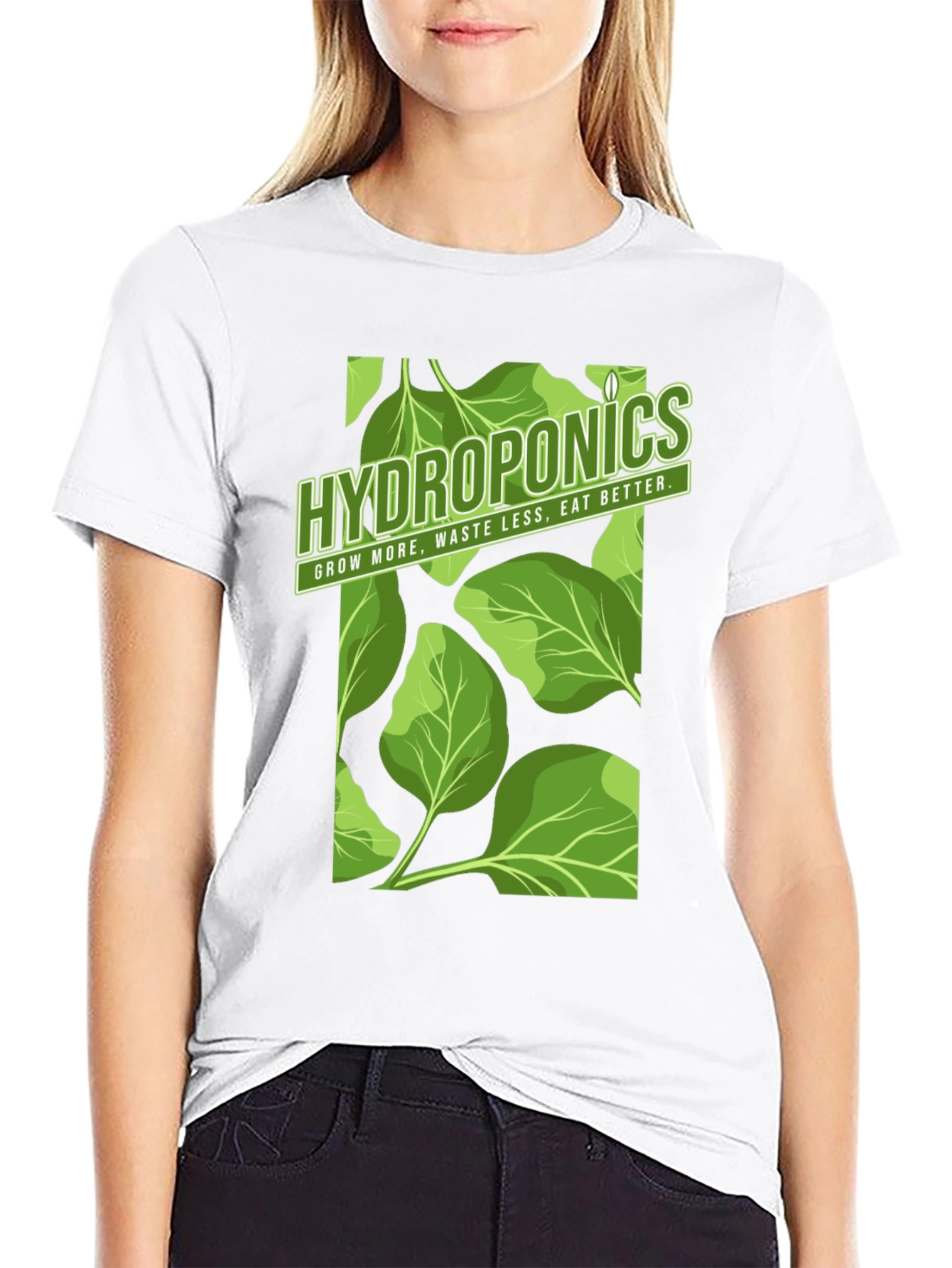 Hydroponics Graphic Tee - Grow More Eat Better