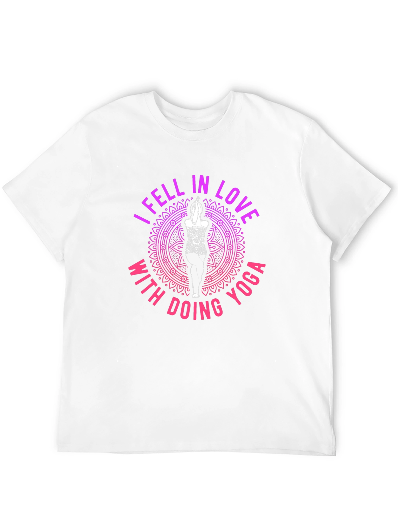 Yoga Love Tee - Relaxed Fit Graphic T-Shirt