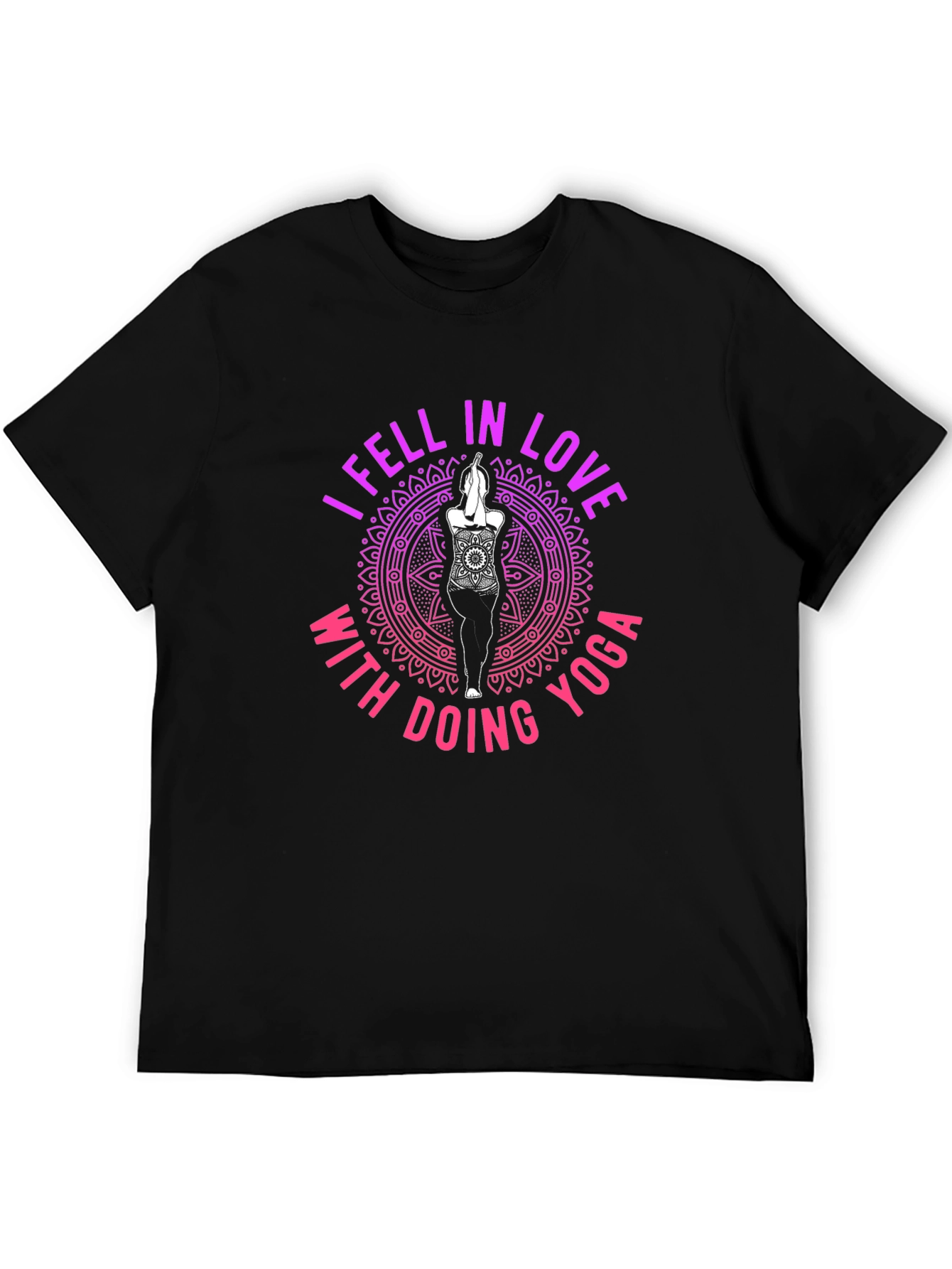 Yoga Love Tee - Relaxed Fit Graphic T-Shirt