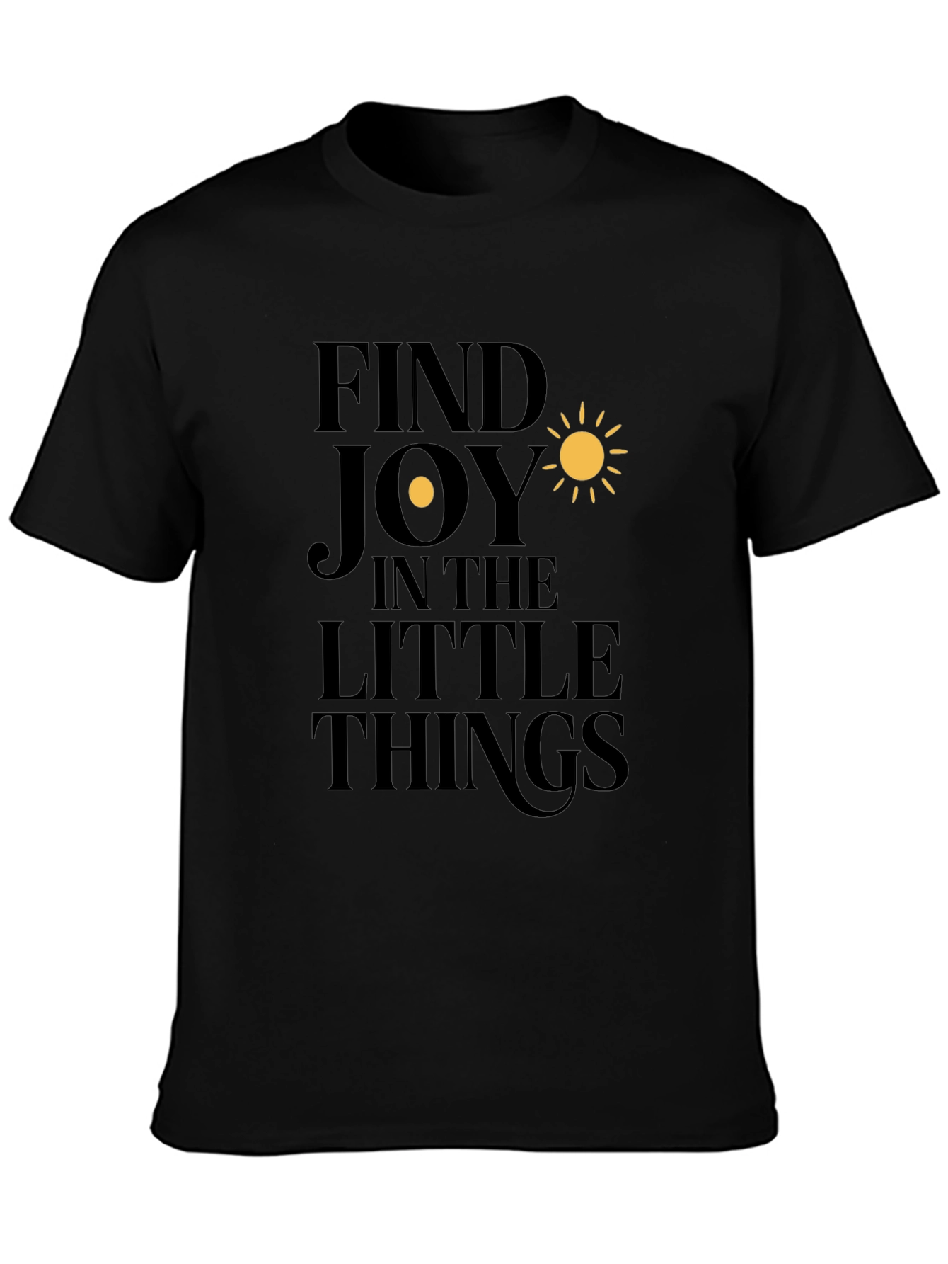 Find Joy T-Shirt - Positive Vibes Graphic Tee